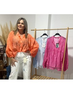 Blusa bordada