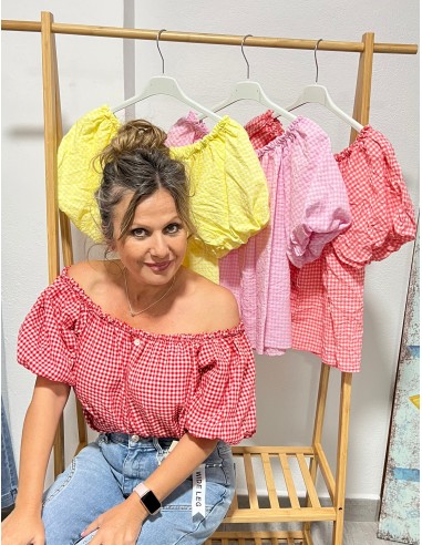 Blusa vichy