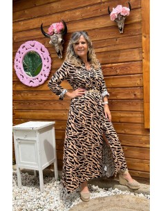 Vestido cebra
